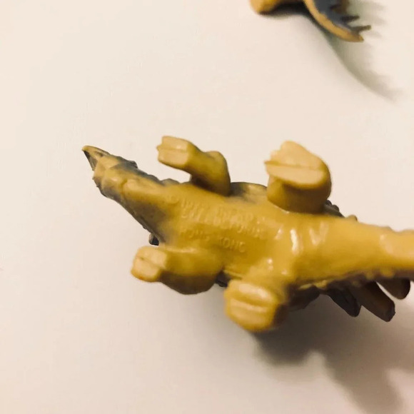 Vintage 1972 Inpro Lot of 8 Dinosaur Toy Figures Hong  Kong - Picture 9 of 16